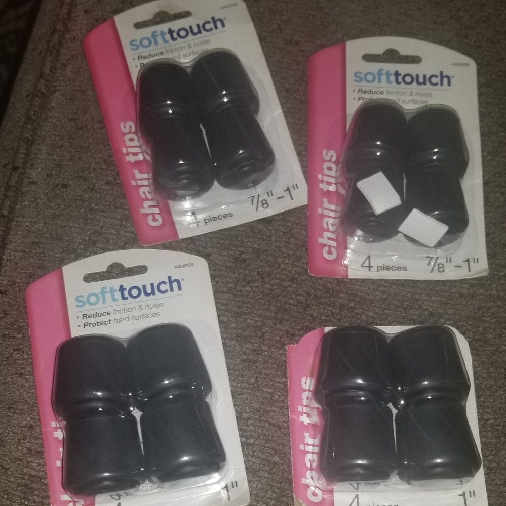 Nwt soft touch chair tips